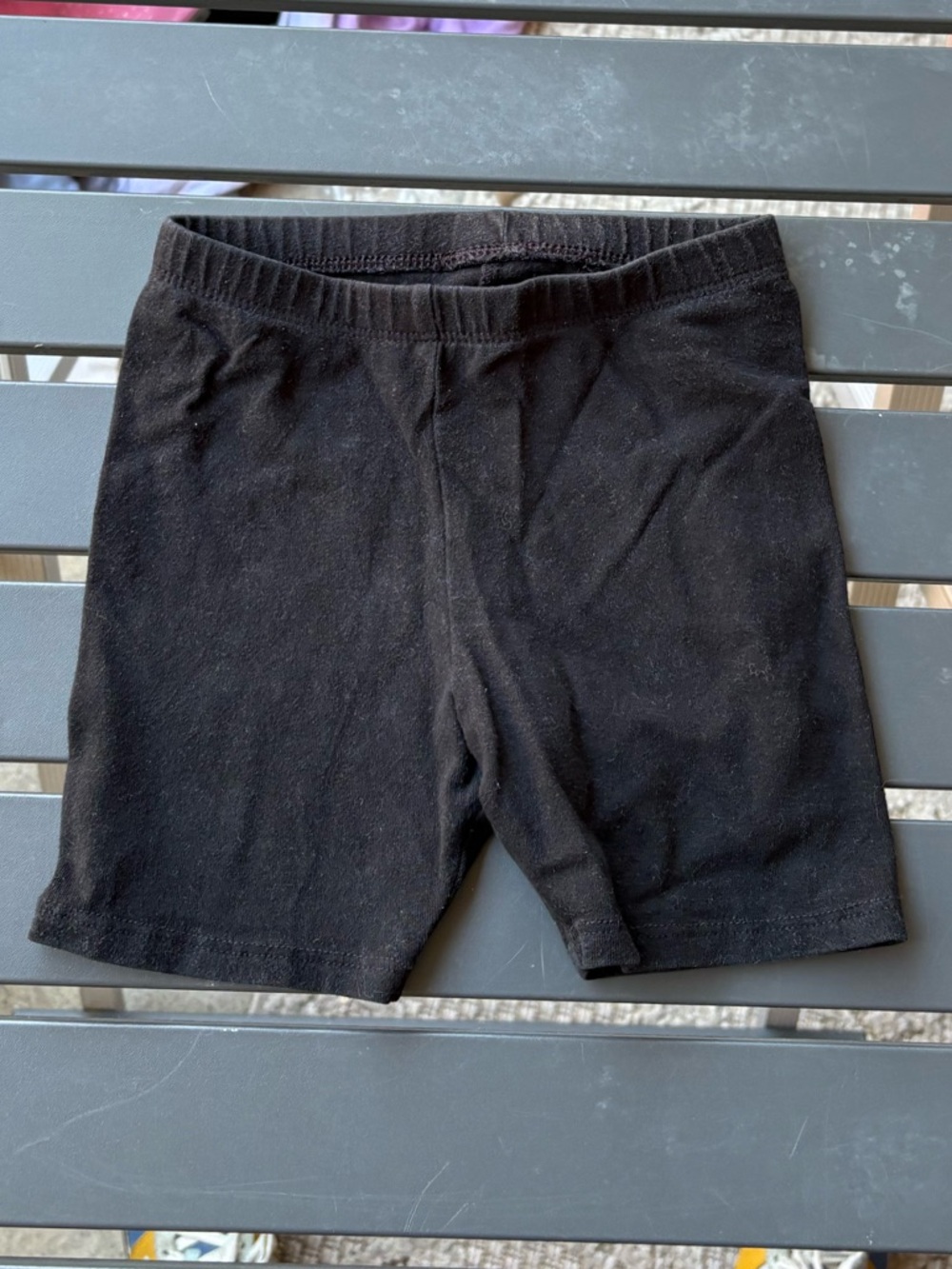 Cat and Jack girls black biker shorts